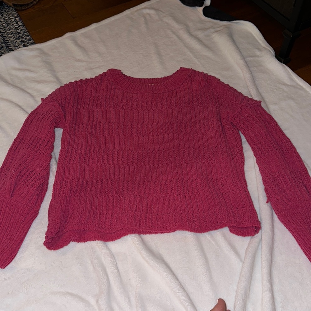 Pink sweater, Altar’d state, size medium